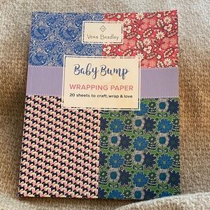 Vera Bradley Baby Bump Multicolor Wrapping Paper
